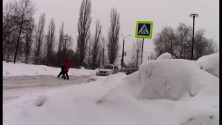 Снегопад  Ловушки для пешеходов