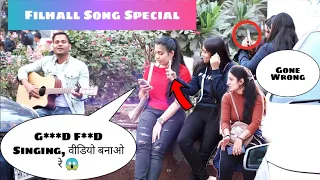 Filhall Song Experiment Reaction Video on Delhi Girls | Akshay Kumar | Siddharth Shankar