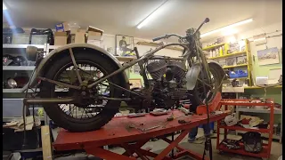 Military Harley WLA 45ci Disassembly Timelapse 4K