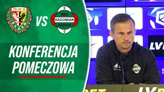 Konferencja prasowa po meczu Śląsk Wrocław - Radomiak Radom 2:0 [RADOMIAK.TV]
