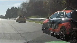 Nurburgring Nordschleife, Hyundai N Taxi Chase, Through Traffic