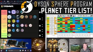 Planet Tier List! (Dyson Sphere Program)