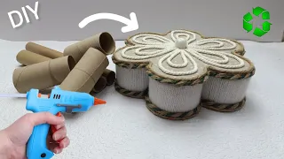 Don't Throw away used Cardboard rolls ! Superb Recycling craft ideas - DIY