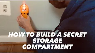 How to build a secret storage compartment - Coronavirus Edition