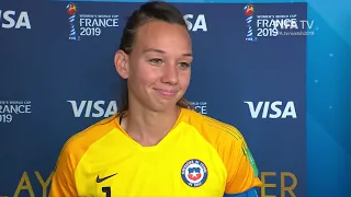 Christiane Endler – Player of the Match – USA v Chile