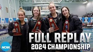 2024 NCAA DI women's swimming & diving championship | FULL REPLAY