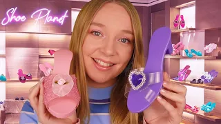 ASMR Nostalgic Shoe Store RP (Whispered, Plastic Sounds)