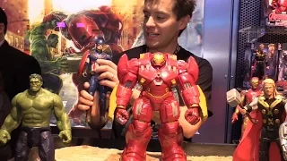 Avengers: Age of Ultron interactive figures with Hulkbuster at Toy Fair 2015 from Hasbro