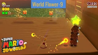 Super Mario 3D World: World Flower-9: Towering Sunshine Seaside (Green stars)