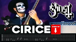 【GHOST】[ Cirice ] cover by Masuka | LESSON | GUITAR TAB