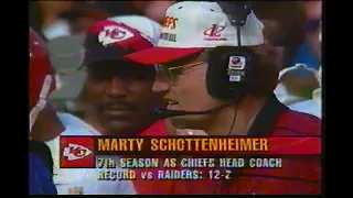 1995 Regular season Kansas City Chiefs vs Oakland Raiders part 1