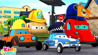 March On Song, Road Rangers, Car Cartoon Videos for Kids by Kids Channel