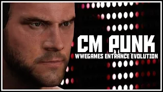 History Of CM Punk In WWEGames - CM Punk Entrance Evolution! (SVR 2008 - WWE 2K15)