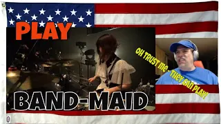 BAND-MAID / Play (Official Live Video) - REACTION - These girls are something else!!!