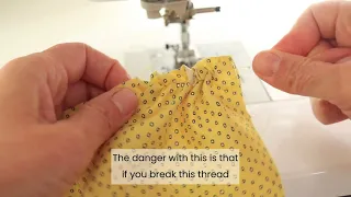 How to Gather Fabric Sewing Tutorial