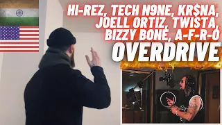 This Made Me Angry… 🇮🇳 Hi-Rez - Overdrive ft. KR$NA, Tech N9ne [HYPE UK 🇬🇧 REACTION!]