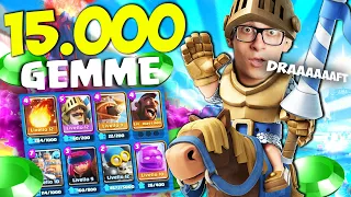 15.000 GEMME PER IL RITORNO DEL DRAFT LEGGENDARIO SU CLASH ROYALE !!