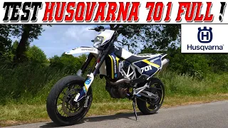 TEST n°207 : HUSQVARNA 701 FULL 66.6 ch / Une moto de DINGUE ! 😍