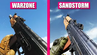 Modern Warfare Warzone vs Insurgency Sandstorm - Weapons Reload Animations Comparison