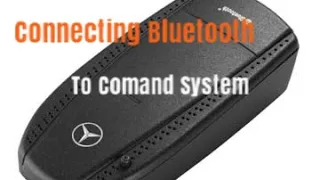 Mercedes Bluetooth connecting with Comand System W211 W219