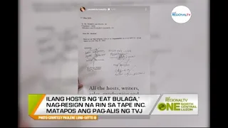 One North Central Luzon: Ilang Hosts ng EB, Nag-resign na rin