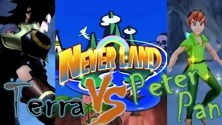 Kingdom of Hearts BBS: Terra vs Peter Pan in Never Land