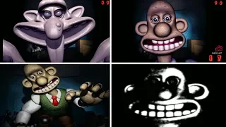 FNAF: Wallace and Gromit - ALL JUMPSCARES!