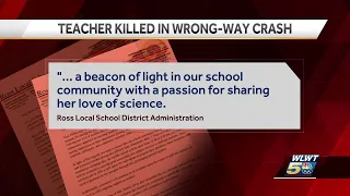 District: Woman killed in wrong-way crash was teacher at Ross Middle School