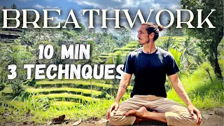 10 Minute Guided Breathwork I 3 part breath + Breath of Fire I 3 Rounds