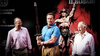 Conan en Almería: la visita de Schwarzenegger