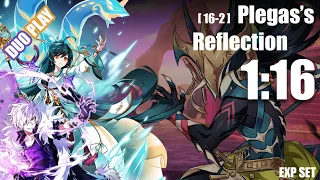 [Elsword/INT] Doom Bringer - Plegas's Reflection 16-2 (1:16) Duo play with EXP setting