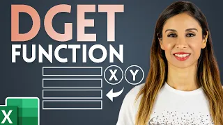 Excel DGET Function Solves 2 of Your VLOOKUP Problems