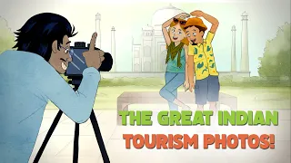 The Great Indian Travel Photos | World Tourism Day | Incredible India | Taj Mahal | Animation Video