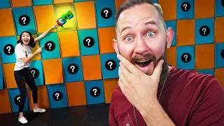 NERF *GIANT* Memory Match Challenge!