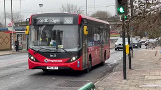 London Buses at Barking Tesco on 29th January 2023