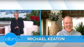 Michael Keaton Reacts to Peter Sarsgaard's Impression of Him