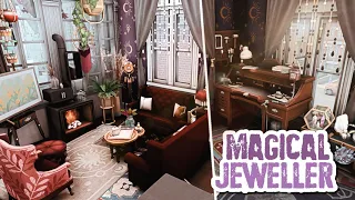 MAGICAL JEWELLER'S APARTMENT 🔮💍 The Sims 4: Crystal Creations | Speed Build