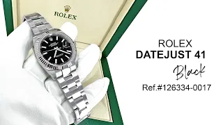 Rolex Datejust 41 Oystersteel and white gold Ref# 126334-0017