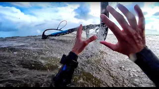 4K Windsurfing in strong wind