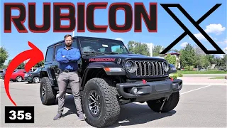 2024 Jeep Wrangler Rubicon X: $12,000 For 35s?!?