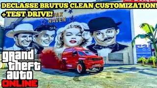 DECLASSE BRUTUS CLEAN CUSTOMIZATION & TEST DRIVE!GTA V ONLINE ARENA WAR DLC CARS/GTA5 FUTURESHOCK 🚀