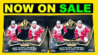 These pulls SHUT MY WHINER MOUTH - 2021-22 SP Authentic Hockey Hobby Box Break x2