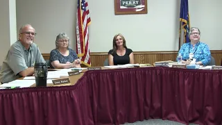 August 3, 2023 Perry City Council Meeting