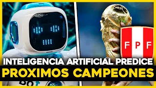 Los PROXIMOS CAMPEONES MUNDIALES de CONMEBOL y CONCACAF según la INTELIGENCIA ARTIFICIAL IA
