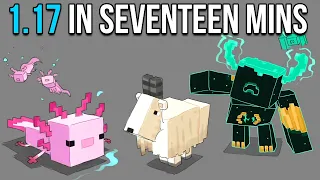 Minecraft 1.17 In Seventeen Minutes! (My Thoughts On The Caves & Cliffs Update)