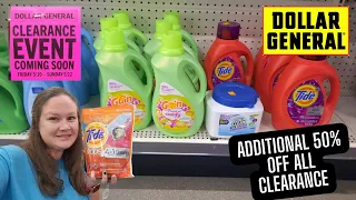 *RUN!* Dollar General Extra 50% Off Clearance Event from 5/10-5/12 | TONS of Laundry Items
