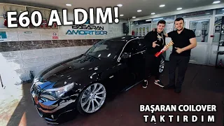 Bmw E60 Aldım, Coilover Taktırdım #günlükvlog | Başaran Amortisor - ŞAKİR YILDIZ