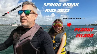 Spring Break Ride on the 2022 Sea Doo RXTX 300 to Peanut Island