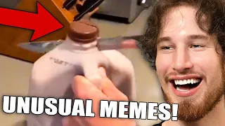 SOCKSFOR1 reacts to RIDICULOUSLY UNUSUAL MEMES