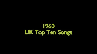 1960 UK TopTen Songs